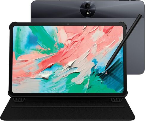 تابلت TCL NXTPAPER 11 Gen 2 Android، لوحة رسم 11 بوصة ودفتر رقمي، قلم وحافظة قابلة للطي، شاشة NXTPAPER 4.0، Android 15، أدوات AI، ذاكرة وصول عشوائي 6+6 جيجابايت، تخزين 64 جيجابايت، رمادي (متجدد) in Saudi Arabia