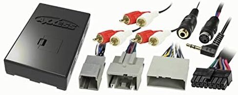 Double DIN Car Stereo Install Kit Compatible with Ford F-250/ F-350/ F-450/ F-550 XL/XLT for 2013, 2014, 2015, & 2016 with Factory Amplified System and Steering Wheel Controls in Saudi Arabia