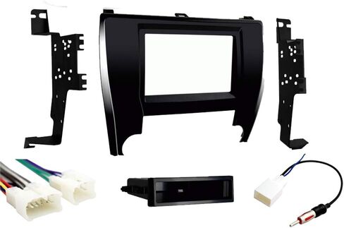 Harmony Audio Compatible with Toyota Camry 2015 2016 2017 Single or Double DIN Stereo Radio Install Dash Kit New in Saudi Arabia