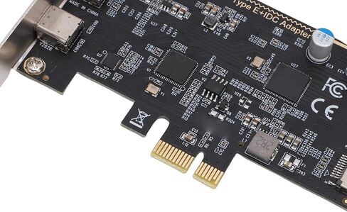 بطاقة توسيع Zopsc PCI Express، منافذ USB مزدوجة من النوع C ونوع E، نقل بيانات بسرعة 5 جيجابت في الثانية، مع شريحة ASM1042، لأجهزة الكمبيوتر المكتبية 7 8 10 11 Vista in Saudi Arabia