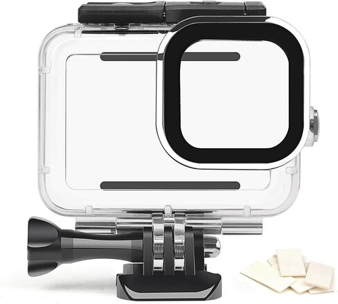 Waterproof Case Compatible with Go pro Hero 13 Black,Waterproof Housing Case for Go pro Hero 13/12/10/9 Action Camera,Waterproof up to 30M/98ft in Saudi Arabia