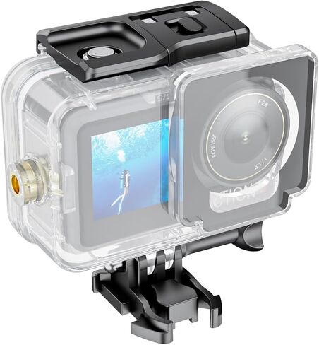 Waterproof Housing Case with 12pcs Anti-Fog Inserts for D JI OSMO Action 6/5Pro/4 Camera, 40M/131FT Protective Underwater Dive Case Shell for D JI OSMO Action 6/5Pro/4 Action Camera in Saudi Arabia