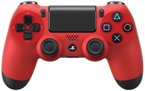 DualShock 4 Wireless Controller for PlayStation 4 - Magma Red (Renewed) in Saudi Arabia