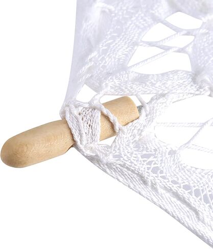 Lace Umbrella Vintage Wedding Bridal Elegant Stylish Cotton Cloth Parasol Sun Umbrella for Wedding Party Decoration Photography Accessories in Saudi Arabia