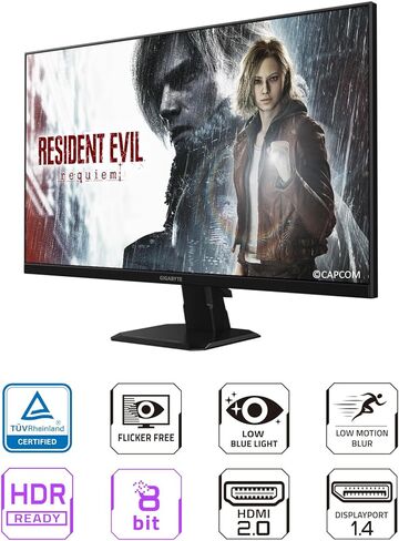 GIGABYTE - GS27QA SA - 27" IPS Gaming Monitor - QHD 2560x1440-180Hz - 1ms MPRT - AMD FreeSync - HDMI, DP - Black in Saudi Arabia