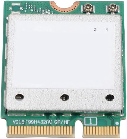 Yoidesu Triple Band M.2 WiFi 7 Card, WiFi 7 Wireless Card 5.8Gbps High Speed M.2 with 4K QAM & Dual Antennas for W 11 Laptops and Desktops in Saudi Arabia