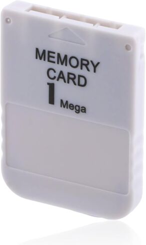 1MB Memory Card Compatible for PS1 Game Console Fast Read Write,Game Saving Card Compatible with PS1 Classic Game Systems in Saudi Arabia