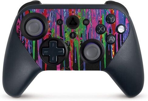 MightySkins Skin Compatible with Amazon Luna Controller - Drips | Protective, Durable, and Unique Vinyl Decal wrap Cover | Easy to Apply, Remove, and Change Styles | Made in the USA in Saudi Arabia
