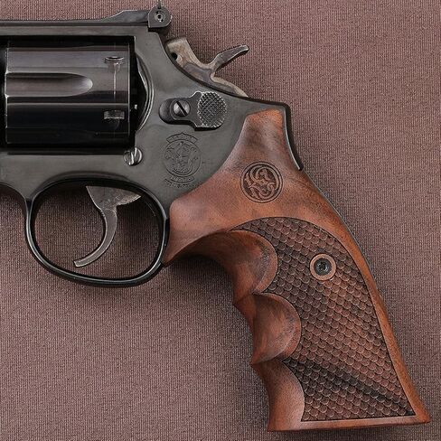 العلامة التجارية KSD Smith Wesson K/L - إطار مربع بمقبض الجوز المتوافق in Kuwait