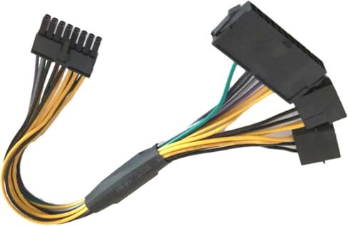 الموثوقية ATX24Pin إلى 16Pin محولات كابل لأجهزة الكمبيوتر اللوحات الأم كابل محول الطاقة 30 سنتيمتر تمديد إمدادات الطاقة in Kuwait