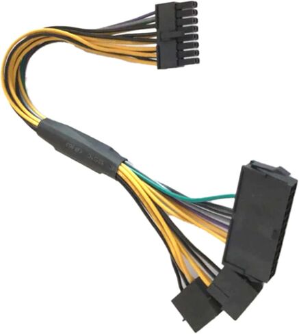 الموثوقية ATX24Pin إلى 16Pin محولات كابل لأجهزة الكمبيوتر اللوحات الأم كابل محول الطاقة 30 سنتيمتر تمديد إمدادات الطاقة in Kuwait