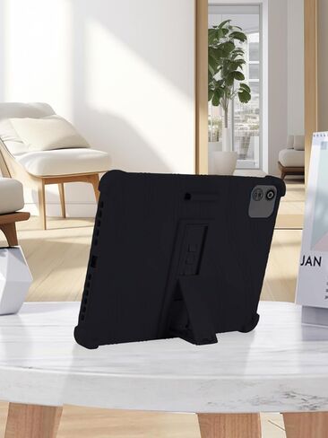 حافظة كمبيوتر لوحي HUION Kamvas Slate 13 مقاس 12.7 بوصة، حامل من السيليكون الناعم BOVUGAC قابل للتعديل مقاوم للصدمات لجهاز HUION Kamvas Slate13 مقاس 12.7 بوصة (أسود) in Saudi Arabia
