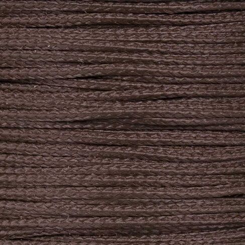 سلك رياضي صغير من Atwood مقاس 1.18 مم × 125 قدم، سلك مضفر خفيف الوزن بكرة صغيرة (بني) in Saudi Arabia