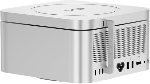 قاعدة توسيع Mate Studio Stand-A بسرعة 80 جيجابت في الثانية SSD لأجهزة Mac Studio - حامل من سبائك الألومنيوم مع فتحات PCIex2 M.2 مزدوجة (16 تيرابايت بحد أقصى)، ومنفذ USB-C وPD 3.0 بسرعة 80 جيجابت في الثانية - الأجهزة الطرفية للكمبيوتر in Kuwait