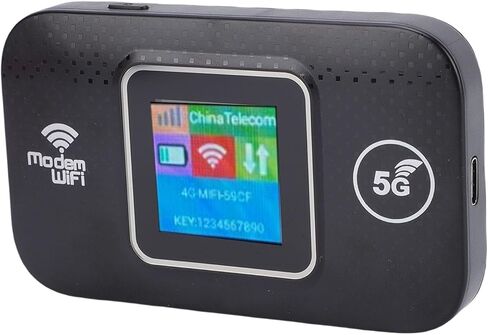 Pocket Hotspot Device, Fast and Stable 5G LTE WiFi Network Connection for Smart TVs, Enjoy Online Life in Saudi Arabia