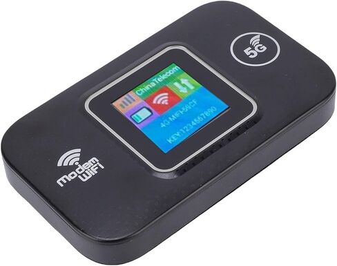 Pocket Hotspot Device, Fast and Stable 5G LTE WiFi Network Connection for Smart TVs, Enjoy Online Life in Saudi Arabia