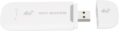 Focket Portable 4G Router, 4G LTE USB WiFi Modem Cordless Network Adapter with SIM Card Slot for Travel Business Outdoor in Saudi Arabia