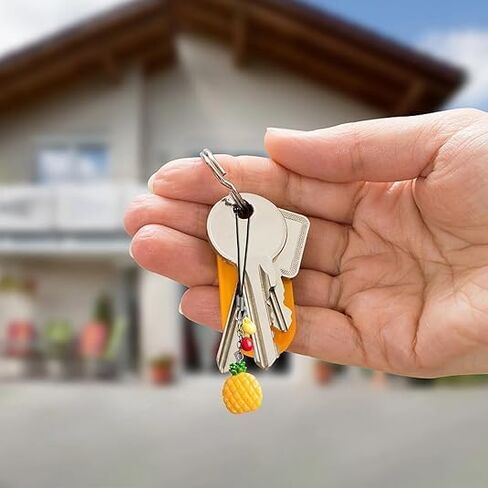 GANPUB 20Pcs Black Lanyard Cell Phone Charm Split Ring Strap, Clasp Lariat Cord Strap For Mobile Cell Phone/Mp3/Mp4/Usb Flash Drive//Keyrin Clever Design, Cell Phone Charms in Saudi Arabia