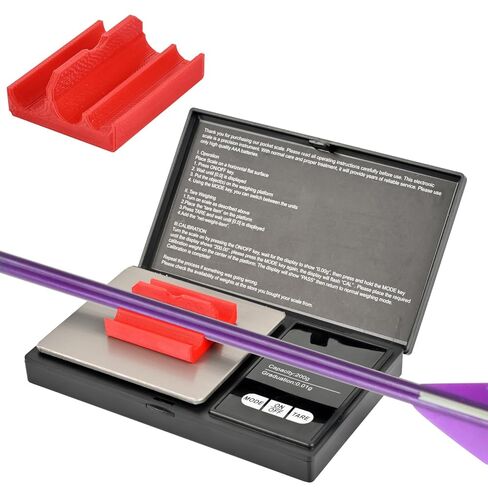 مقياس سهم الرماية - مقياس أسهم الجيب الرقمي بشاشة LCD - السعة 200 جرام - ميزان أسهم صغير للتخرج 0.01 جرام in Kuwait