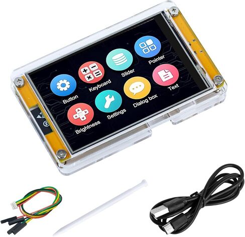 Hosyond 4.0 Inch ESP32 Display Resistive Touchscreen with Acrylic Case, ILI9341 Driver 240x320 TFT LCD Module for Arduino IOT in Saudi Arabia
