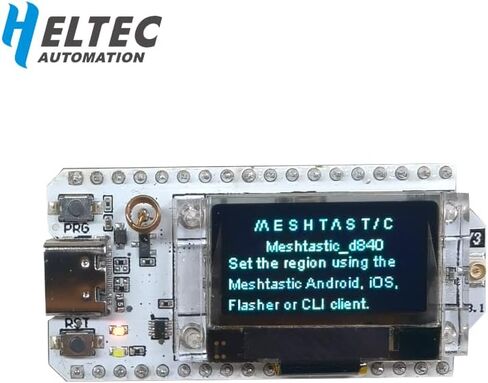 Heltec V3 ESP32 S3 SX1262 LoRa Meshtastic Node WiFi Bluetooth Mesh Radio مجلس تطوير مع OLED طويل المدى IoT Starter Kit لجهاز Meshtastic وLoRaWAN in Saudi Arabia