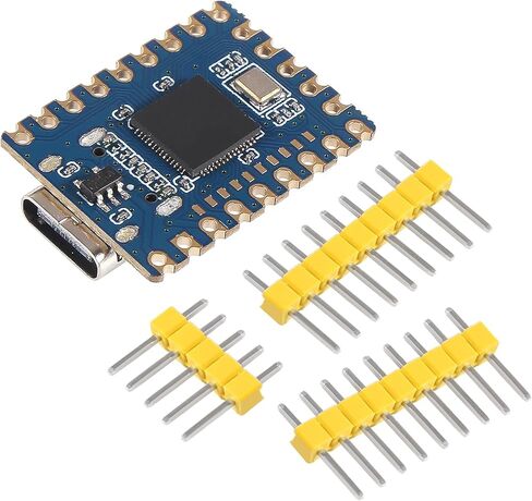 مجموعة مكونة من 12 قطعة من RP2040 - لوحات صفرية: متحكم RP2040 - لوحات تطوير PICO. مزود بمعالج Cortex M0+ ثنائي النواة بسعة 264 كيلو بايت وفلاش بسعة 2 ميجابايت. دبابيس غير ملحومة. in Saudi Arabia
