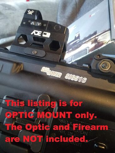 Ade Advanced Optics مطلق Cowitness Riser HIGH Mount - متوافق مع Doctor، Burris Fastfire، Vortex Venom / Viper Red Dot Sights in Saudi Arabia