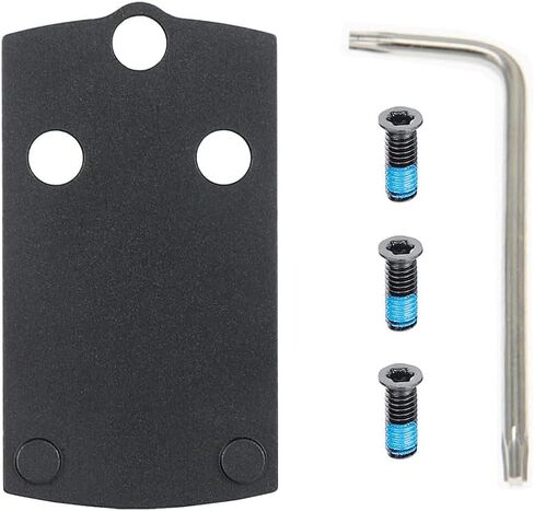 ohhunt Red Dot Plate Adapter Mount Compatible with Glock 43X 48 MOS Hellcat OSP Holosun 407k 507k ohhunt RD U1 in Kuwait