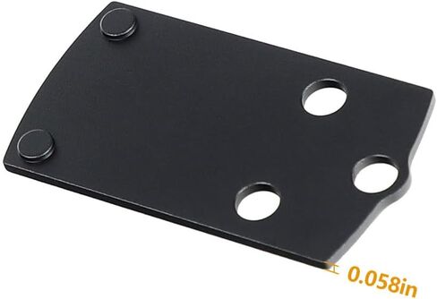 ohhunt Red Dot Plate Adapter Mount Compatible with Glock 43X 48 MOS Hellcat OSP Holosun 407k 507k ohhunt RD U1 in Kuwait
