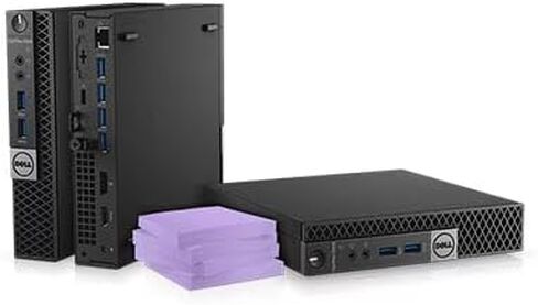 Dell Optiplex 5050 Mini PC Desktop Computer, Intel i5-7500T up to 3.30GHz, 8GB RAM, 256GB SSD, Keyboard & Mouse, USB, WiFi, Windows 11 Pro (Renewed) in Saudi Arabia