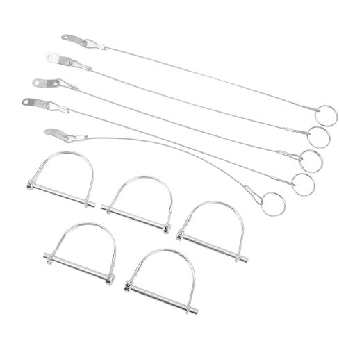 Safety Coupler Pin, 6 X 70mm Stable Fixed PTO Shaft Lock Pin for UTV in Saudi Arabia