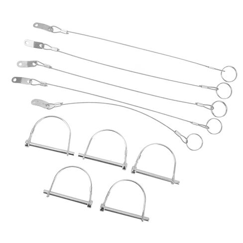 Safety Coupler Pin, 6 X 70mm Stable Fixed PTO Shaft Lock Pin for UTV in Saudi Arabia