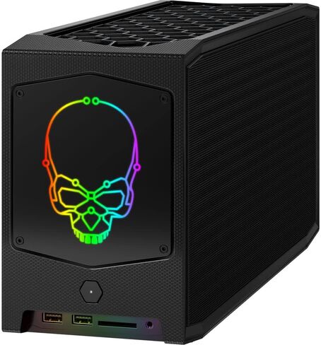 Intel 2022 NUC 11 Extreme Mini PC 8-Core i7-11700B 64GB DDR4 2TB NVMe SSD NVIDIA GeForce RTX 3060 Ti 8GB GDDR6 WiFi 6E RJ-45 HDMI DP 2xThunderbolt 4 RGB Lighting Windows 10 Pro w/RE 32GB USB in Saudi Arabia