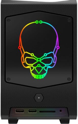 Intel 2022 NUC 11 Extreme Mini PC 8-Core i7-11700B 64GB DDR4 2TB NVMe SSD NVIDIA GeForce RTX 3060 Ti 8GB GDDR6 WiFi 6E RJ-45 HDMI DP 2xThunderbolt 4 RGB Lighting Windows 10 Pro w/RE 32GB USB in Saudi Arabia