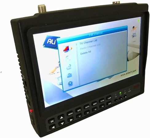 جهاز قياس إشارة الأقمار الصناعية الرقمي KPT-719H + AHD TVI CVI DVB-S2 جهاز قياس إشارة الأقمار الصناعية الرقمي كاميرا CCTV LCD الخلفية Kpt-719h + جهاز استقبال الأقمار الصناعية in Kuwait