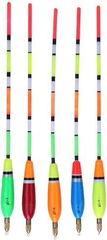 Balsa Wood Fishing Float Bobber for Angling with High Visibility Tail, Eco-Friendly Coating(4+2g) in Saudi Arabia