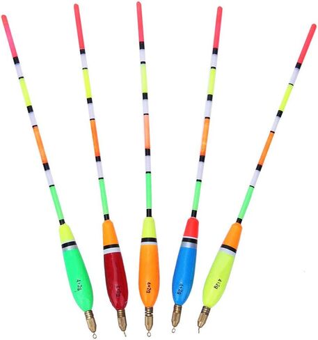 Balsa Wood Fishing Float Bobber for Angling with High Visibility Tail, Eco-Friendly Coating(4+2g) in Saudi Arabia