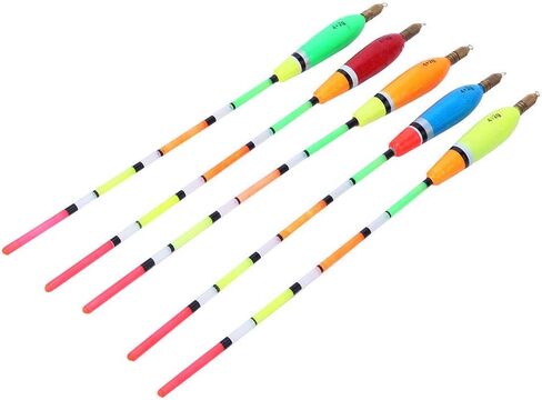 Balsa Wood Fishing Float Bobber for Angling with High Visibility Tail, Eco-Friendly Coating(4+2g) in Saudi Arabia