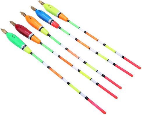 Balsa Wood Fishing Float Bobber for Angling with High Visibility Tail, Eco-Friendly Coating(4+2g) in Saudi Arabia