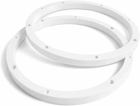 Universal 6.5 inch Car Door Speaker Mounting Ring Spacer Adapter (White, 15mm) in Kuwait