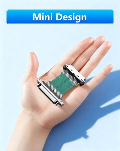 CERRXIAN HPCN50 50 Pin Male to Female SCSI Centronics Mini Adapter Connector in Saudi Arabia