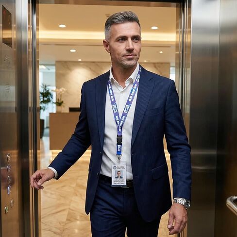 حبل FIFA الرسمي لكأس العالم 2026 بالولايات المتحدة الأمريكية - لون بحري قابل للجمع مع إصدار الأمة المضيفة باللونين الأحمر والأبيض - حزام رقبة منفصل قابل للفصل مع مشبك معدني - معدات تذكارية لمشجعي كرة القدم للشارات والمفاتيح والهوية in Saudi Arabia