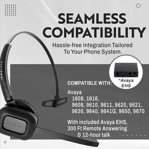 سماعة INNOTALK اللاسلكية للرد عن بعد متوافقة مع Avaya 9608، 9610، 9611، 9620، 9621، 9630، 9640، 9641، 9650، 9670 in Kuwait
