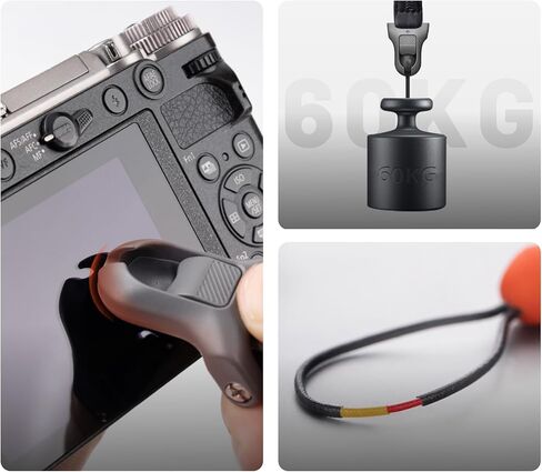 PGYTECH DIY Quick Connect Adapter, UHMWPE Cord with 60kg Load Capacity, 20x4mm Strap Slot for Closed-Loop Webbing, Quick Release Adapter for Camera Strap/Sling Bag/Outdoor Backpack/DIY Wrist Strap in Saudi Arabia