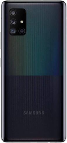Samsung Galaxy A71 5G, 128GB + 6GB RAM, Prism Cube Black - Unlocked (GSM Only) (Renewed) in Saudi Arabia