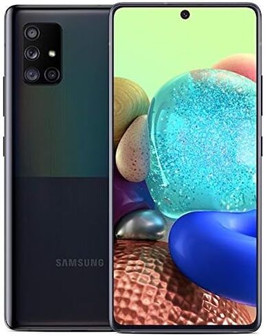 Samsung Galaxy A71 5G, 128GB + 6GB RAM, Prism Cube Black - Unlocked (GSM Only) (Renewed) in Saudi Arabia