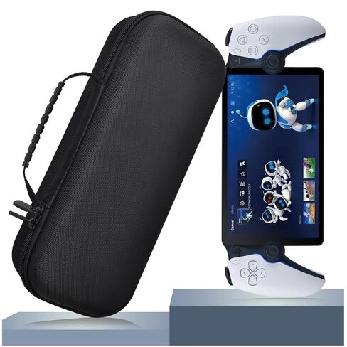 حقيبة حمل Fibete لبوابة Playstation Portal، حقيبة تخزين واقية لمقبض حمل السفر لجهاز Playstation 5 Portal Remote Player (الجراب أسود فقط)، أسود، شماعة حقيبة يد محمولة in Saudi Arabia