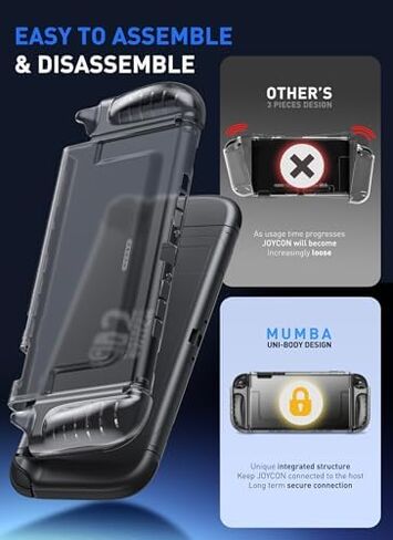 وفر 5% لشراء قاعدة شحن Mumba Nintendo Switch 2 Joy-Con وحقيبة Nintendo Switch 2 الشفافة in Saudi Arabia