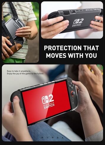 وفر 5% لشراء قاعدة شحن Mumba Nintendo Switch 2 Joy-Con وحقيبة Nintendo Switch 2 الشفافة in Saudi Arabia