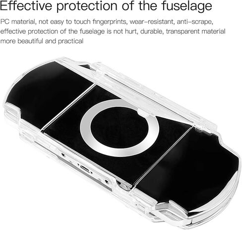 Upgraded Snap-On Crystal Hard Case Cover for PSP Slim 2000 3000,Protecting Console from Scratch in Saudi Arabia